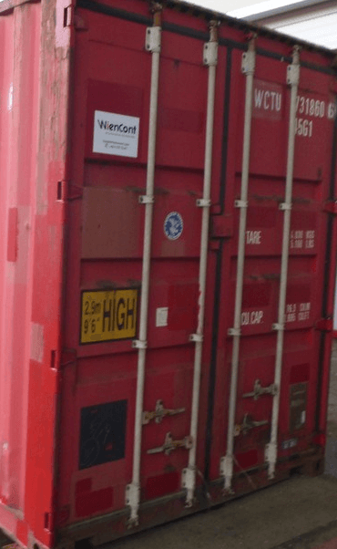 red container